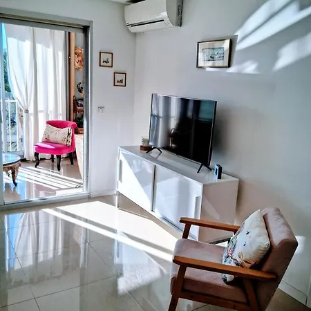 Le Patio Azur Piscine, Soleil Et Parking Gratuit Антіб